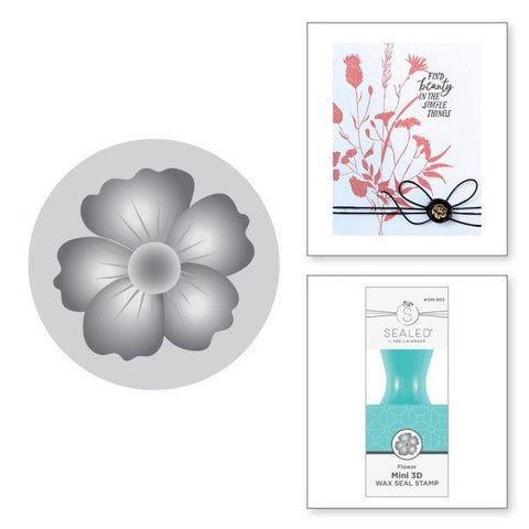 Mini Wax Seals Collection - Flower Mini 3D Wax Seal