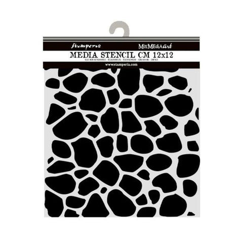 Hidden Grove - Stencil - Stone Pattern