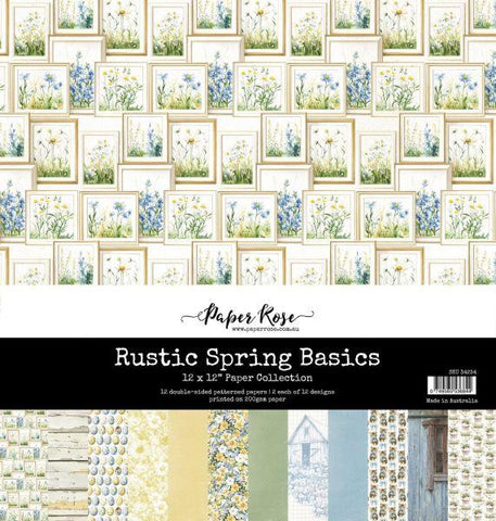 Rustic Spring - 12x12 Colleciton Pack - Basics