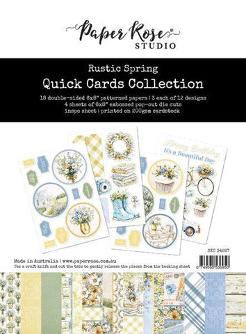 Rustic Spring - Quick Cards Kit