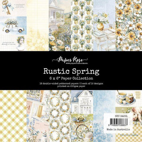Rustic Spring - 6x6 Collection Pack