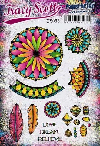 Tracy Scott Cling Stamps - #096
