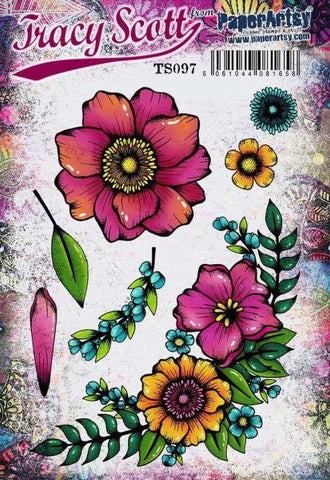 Tracy Scott Cling Stamps - #097