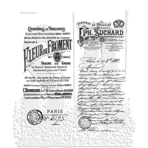 French Marketplace - Cling Stamps