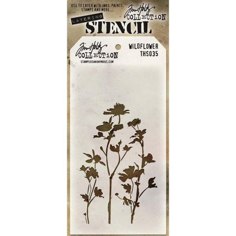 Wildflower - Layered Stencil