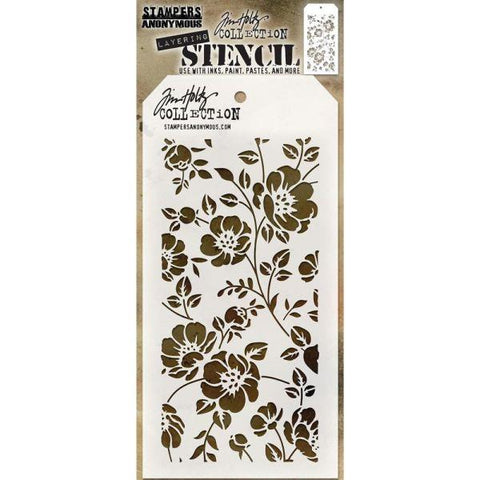Floral - Layered Stencil