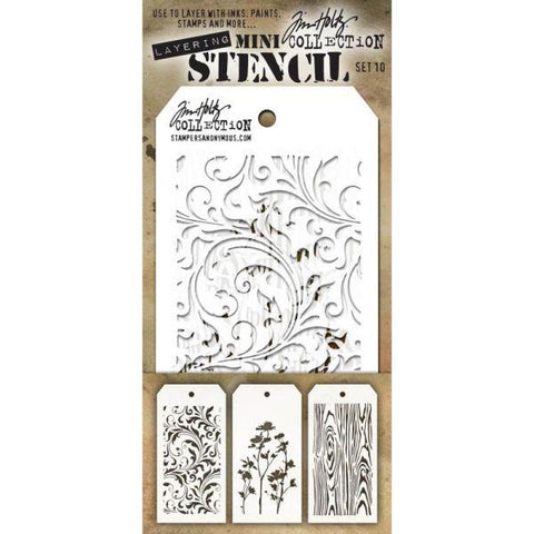 Mini Stencil Set #10