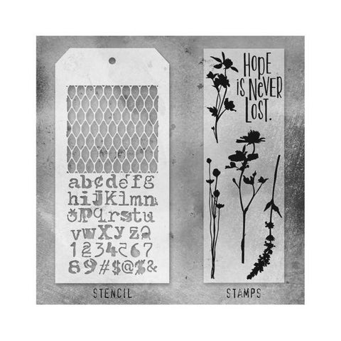 Mixed Media 21 - Stamp & Stencil Set