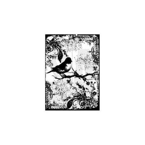 Tattered Sparrow - Cling Stamp