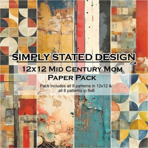 Mid Century Mom - 12x12 Collection Pack