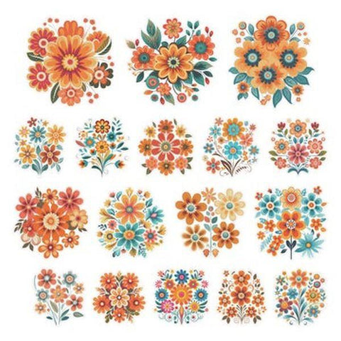 Mid Century Mom - Ephemera - Floral