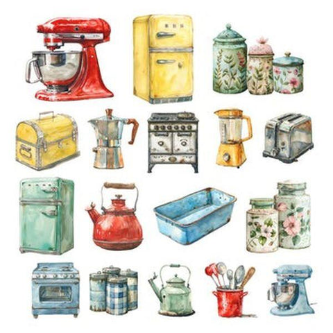 Mid Century Mom - Ephemera - Kitchen