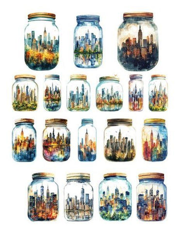 Oh The Places We'll Go - Ephemera - Jars