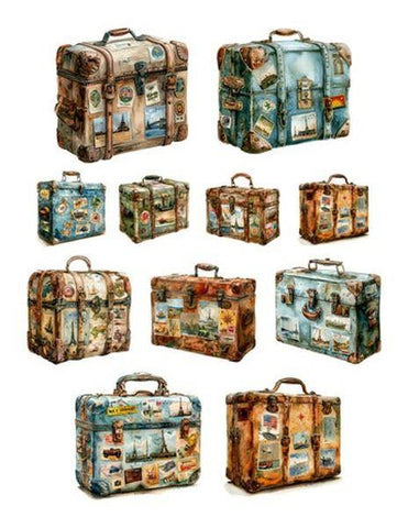 Oh The Places We'll Go - Ephemera - Luggage