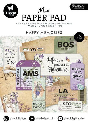 Happy Memories Essentials - Mini Paper Pad