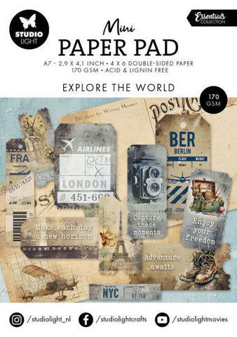 Explore the World Essentials - Mini Paper Pad