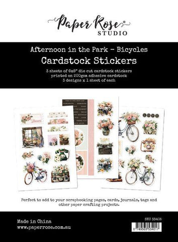 Aternoon in the Park - Stickers - Bicycles