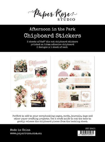 Aternoon in the Park - Chipboard