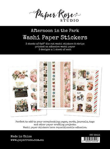 Aternoon in the Park - Washi Tape Stickers