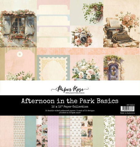 Aternoon in the Park - 12x12 Paper Collection - Basics