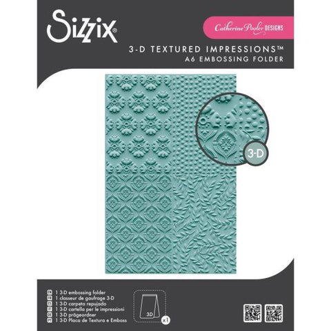 Posh Patterns - 3D Textured Impression Embossing Folder