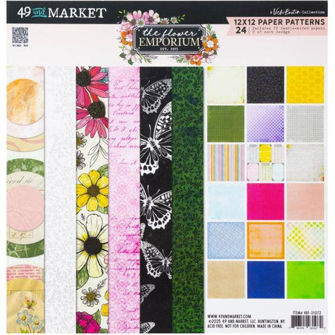 Flower Emporium - 12x12 Paper Pad
