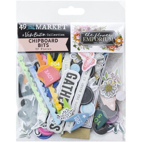 Flower Emporium - Chipboard Bits