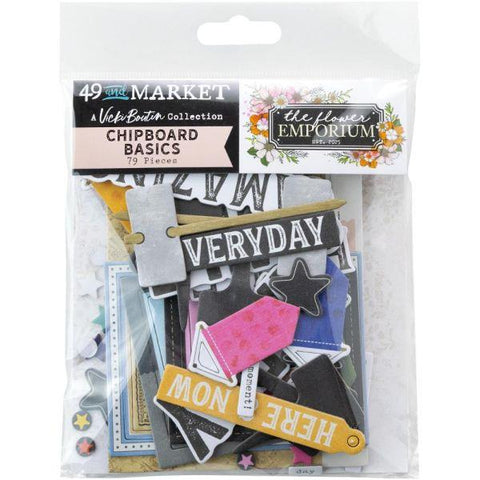 Flower Emporium - Chipboard Basics