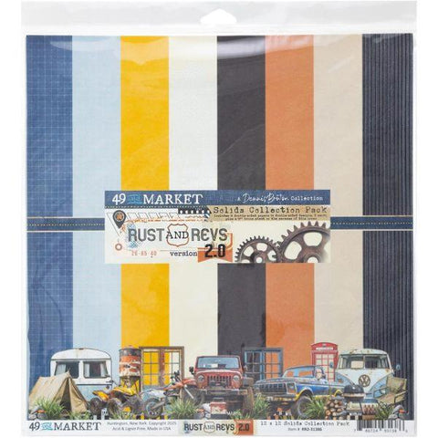 Rust and Revs 2.0 - 12x12 Collection Pack - Solids
