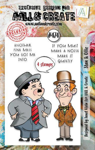 Stan & Ollie - Clear Stamps