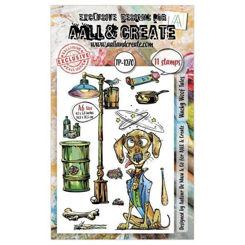 Wacky Woof Tales - Clear Stamps