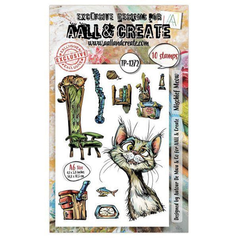 Mischief Meow - Clear Stamps