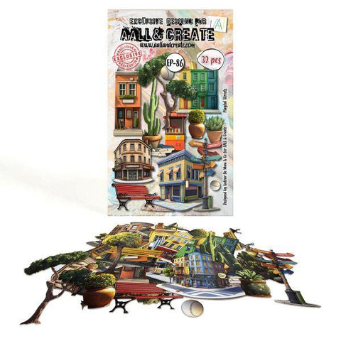 Playful Streets - Ephemera Die Cuts