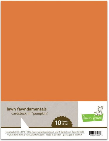 Pumpkin - Cardstock
