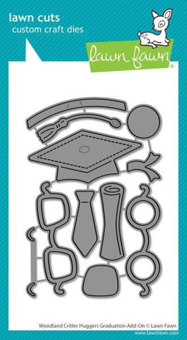 Woodland Critter Huggers Graduation Add On Dies