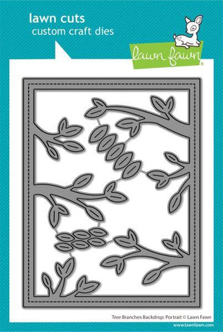 Tree Branches Backdrop:  Portrait Dies