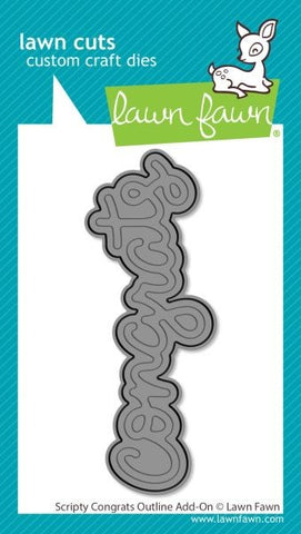 Scripty Congrats Outline Add On Die