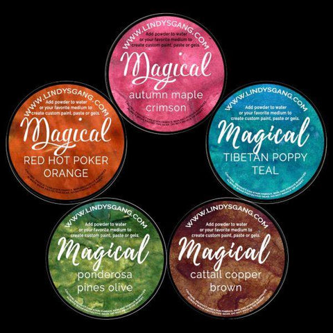 Autum Leaves Shimmer Magicals