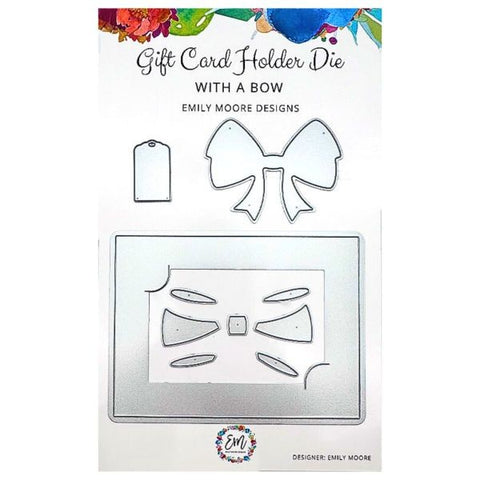 Gift Card Holder With a Bow - Dies