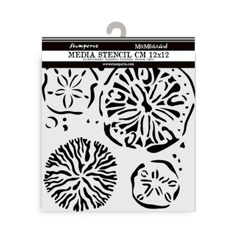 Silent Sea - Stencil - Sponges