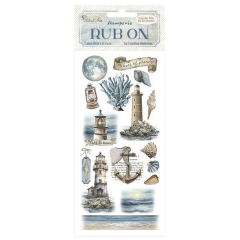 Silent Sea - Rub Ons - Lighthouse