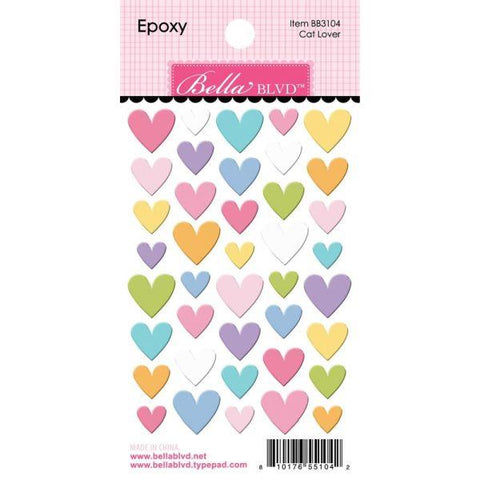 Meow - Epoxy Stickers - Cat Lover