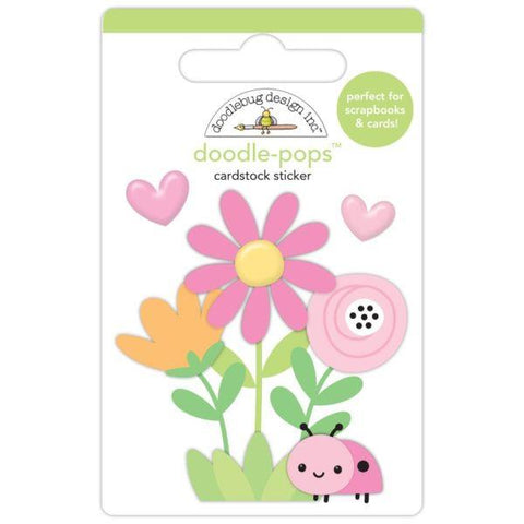 Butterfly Kisses -DoodlePops - Ladybug Garden