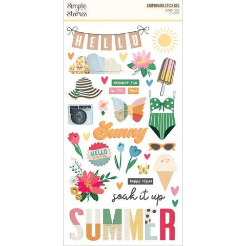 Sunny Days - Chipboard