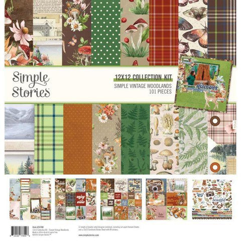Simple Vintage Woodlands - 12x12 Collection Kit