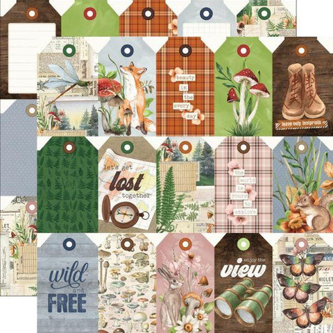 Simple Vintage Woodlands - Tag Elements