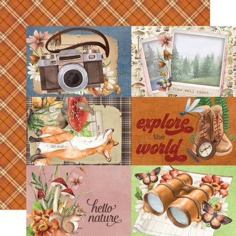 Simple Vintage Woodlands - 4x6 Elements