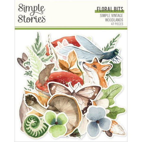 Simple Vintage Woodlands - Floral Bits & Pieces