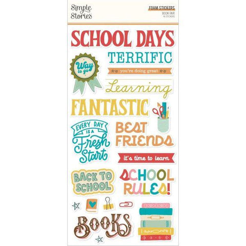Book Fair - Foam Stickers