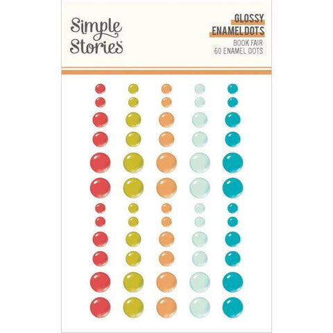 Book Fair - Glossy Enamel Dots